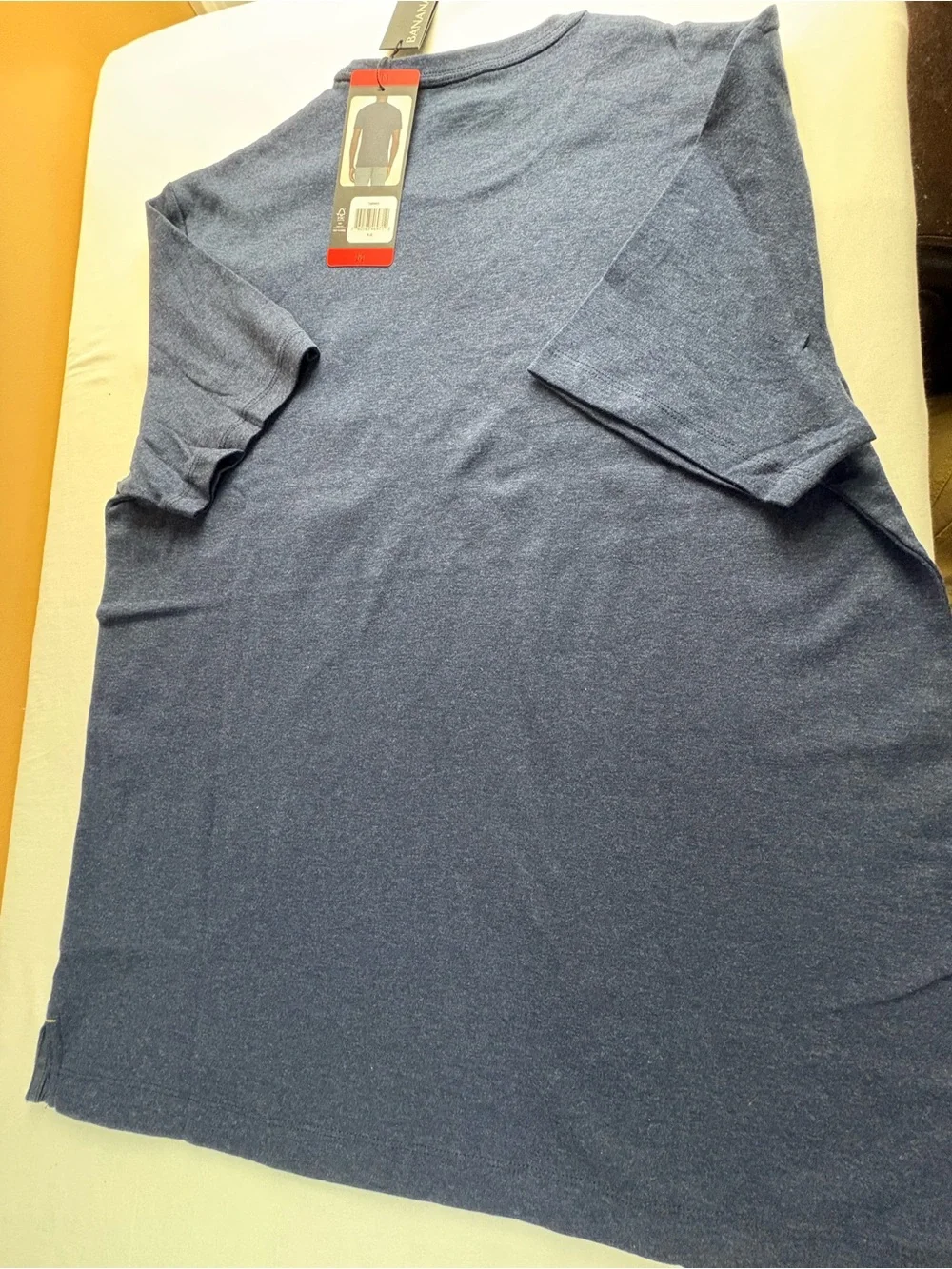 Banana Republic Dark Navy Short Sleeve Crew Tee